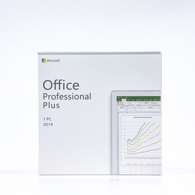 Genuine Microsoft Office 2019 Professional Plus DVD 64 Bits