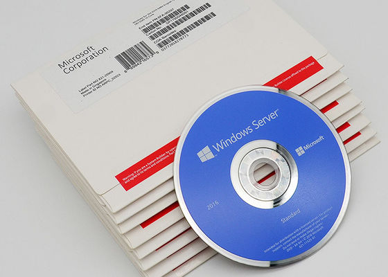 Versi Bahasa Inggris Windows Server 2016 License Key DVD COA Sticker